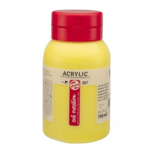 ΑΚΡΥΛΙΚΟ ΧΡΩΜΑ ART CREATION 750ml 267 Azo Yellow Lemon