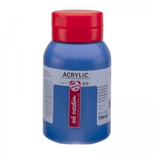 ΑΚΡΥΛΙΚΟ ΧΡΩΜΑ ART CREATION 750ml 570 Phthalo Blue