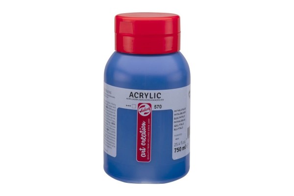 ΑΚΡΥΛΙΚΟ ΧΡΩΜΑ ART CREATION 750ml 570 Phthalo Blue