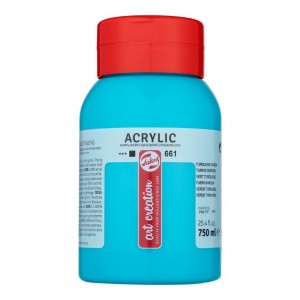 ΑΚΡΥΛΙΚΟ ΧΡΩΜΑ ART CREATION 750ml 661 Turquoise Green