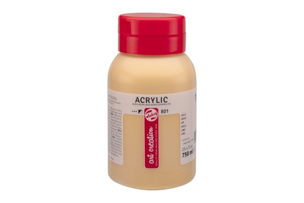 ΑΚΡΥΛΙΚΟ ΧΡΩΜΑ ART CREATION 750ml 801 Gold