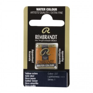 ΠΑΣΤΙΛΙΕΣ ΑΚΟΥΑΡΕΛΑΣ REMBRANDT S1 227 Yellow Ochre ΠΑΣΤΙΛΙΕΣ ΑΚΟΥΑΡΕΛΑΣ REMBRANDT S1 227 Yellow Ochre