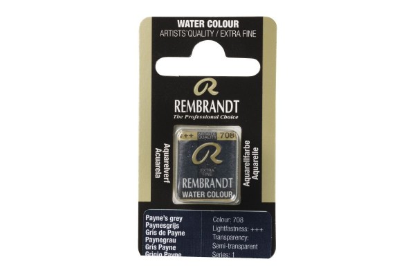 ΠΑΣΤΙΛΙΕΣ ΑΚΟΥΑΡΕΛΑΣ REMBRANDT S1 708 Payne's Grey