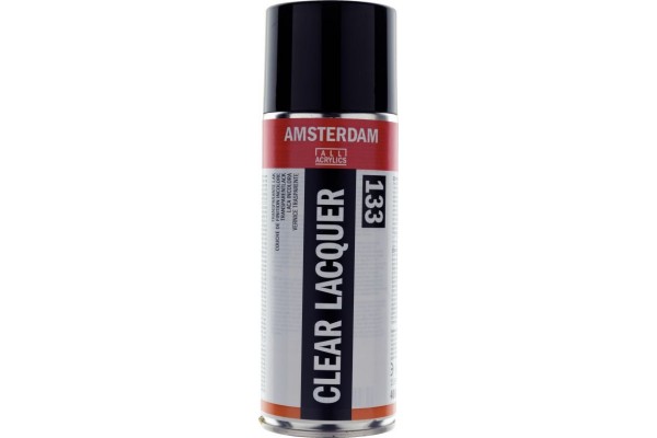 AMSTERDAM CLEAR LAQUER 133 ΣΕ ΣΠΡΕΪ 400ml
