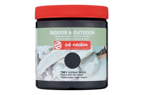ΧΡΩΜΑ ΚΙΜΩΛΙΑΣ IN/OUT A/C 250ML 7001 ELEGANT BLACK