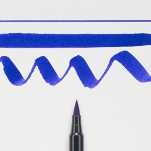 ΜΑΡΚΑΔΟΡΟΣ BRUSH PEN PURPLE SAKURA KOI COLOUR
