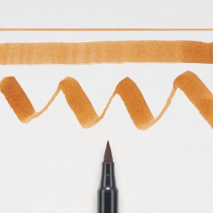 ΜΑΡΚΑΔΟΡΟΣ BRUSH PEN RAW SIENNA SAKURA KOI COLOUR