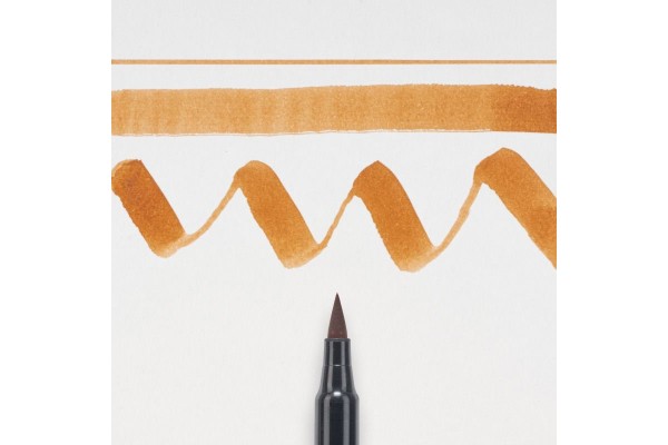 ΜΑΡΚΑΔΟΡΟΣ BRUSH PEN RAW SIENNA SAKURA KOI COLOUR