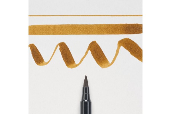 ΜΑΡΚΑΔΟΡΟΣ BRUSH PEN DARK BROWN SAKURA KOI COLOUR