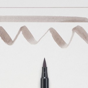 ΜΑΡΚΑΔΟΡΟΣ  BRUSH PEN  WARM GRAY SAKURA KOI COLOUR