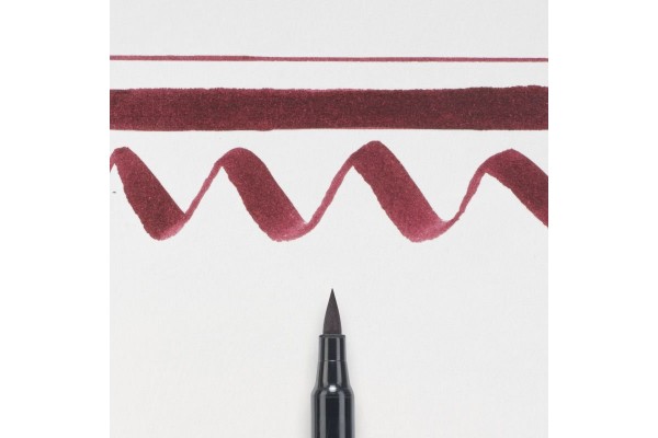 ΜΑΡΚΑΔΟΡΟΣ BRUSH PEN BURGUNDY SAKURA KOI COLOUR