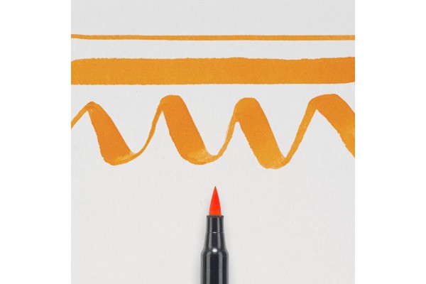 ΜΑΡΚΑΔΟΡΟΣ  BRUSH PEN ORANGE SAKURA KOI COLOUR