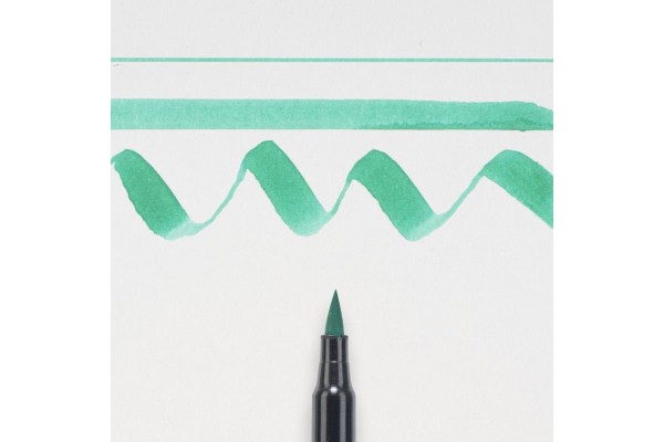 ΜΑΡΚΑΔΟΡΟΣ  BRUSH PEN BLUE GREEN LIGHT SAKURA KOI COLOUR