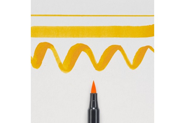 ΜΑΡΚΑΔΟΡΟΣ  BRUSH PEN DEEP YELLOW SAKURA KOI COLOUR