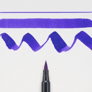 ΜΑΡΚΑΔΟΡΟΣ  BRUSH PEN LIGHT PURPLE SAKURA KOI COLOUR