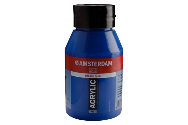 ΑΚΡΥΛΙΚΟ AMSTERDAM 1L No.570 Phthalo Blue