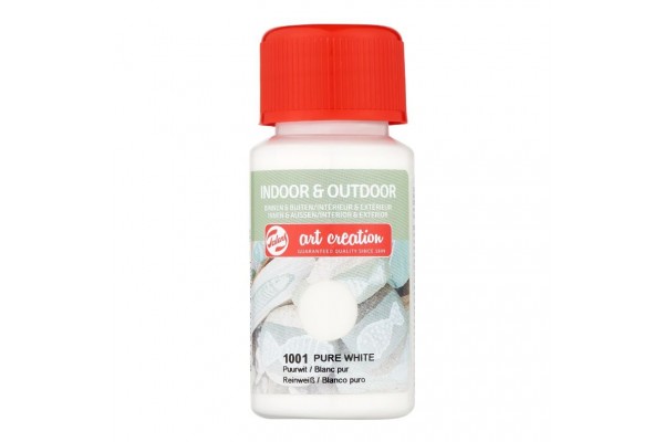 ΧΡΩΜΑ ΚΙΜΩΛΙΑΣ IN/OUT A/C 50ML 1001 PURE WHITE