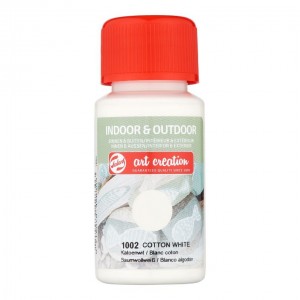 ΧΡΩΜΑ ΚΙΜΩΛΙΑΣ IN/OUT A/C 50ML 1002 COTTON WHITE ΧΡΩΜΑ ΚΙΜΩΛΙΑΣ IN/OUT A/C 50ML 1002 COTTON WHITE