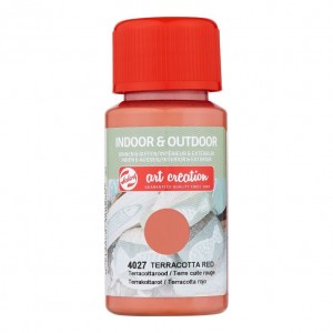 ΧΡΩΜΑ ΚΙΜΩΛΙΑΣ IN/OUT A/C 50ML 4027 TERRACOT.RED ΧΡΩΜΑ ΚΙΜΩΛΙΑΣ IN/OUT A/C 50ML 4027 TERRACOT.RED