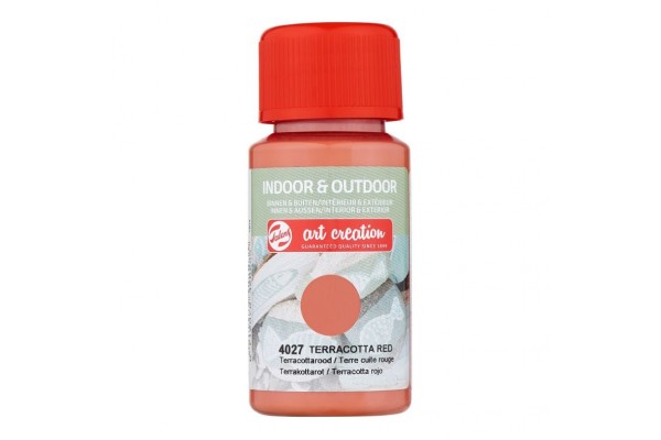 ΧΡΩΜΑ ΚΙΜΩΛΙΑΣ IN/OUT A/C 50ML 4027 TERRACOT.RED