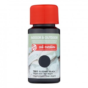 ΧΡΩΜΑ ΚΙΜΩΛΙΑΣ IN/OUT A/C 50ML 7001 ELEGANT BLACK ΧΡΩΜΑ ΚΙΜΩΛΙΑΣ IN/OUT A/C 50ML 7001 ELEGANT BLACK