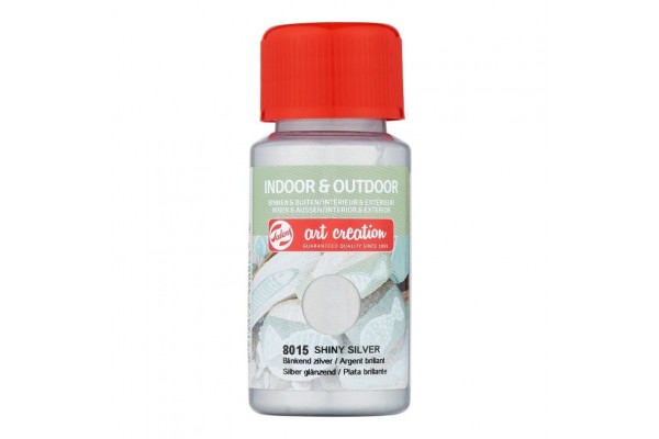 ΧΡΩΜΑ ΚΙΜΩΛΙΑΣ IN/OUT A/C 50ML 8015 SHINY SILVER