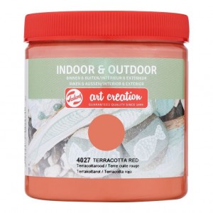 ΧΡΩΜΑ ΚΙΜΩΛΙΑΣ IN/OUT A/C 250ML 4027 TERRACOT.RED ΧΡΩΜΑ ΚΙΜΩΛΙΑΣ IN/OUT A/C 250ML 4027 TERRACOT.RED