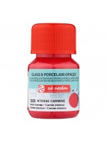 ΧΡΩΜΑ ΓΙΑ ΓΥΑΛΙ & ΠΟΡΣΕΛΑΝΗ ART CREATION OPAQUE 30ML 3025 INT.CARMINE