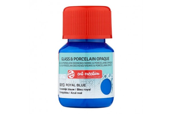 ΧΡΩΜΑ ΓΙΑ ΓΥΑΛΙ & ΠΟΡΣΕΛΑΝΗ ART CREATION OPAQUE 30ML 5013 ROYAL BLUE