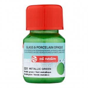 ΧΡΩΜΑ ΓΙΑ ΓΥΑΛΙ & ΠΟΡΣΕΛΑΝΗ ART CREATION OPAQUE 30ML 8201 METAL GREEN ΧΡΩΜΑ ΓΙΑ ΓΥΑΛΙ & ΠΟΡΣΕΛΑΝΗ ART CREATION OPAQUE 30ML 8201 METAL GREEN