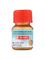 ΧΡΩΜΑ ΓΙΑ ΓΥΑΛΙ & ΠΟΡΣΕΛΑΝΗ ART CREATION OPAQUE 30ML 8020 CLASSY GOLD