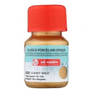 ΧΡΩΜΑ ΓΙΑ ΓΥΑΛΙ & ΠΟΡΣΕΛΑΝΗ ART CREATION OPAQUE 30ML 8020 CLASSY GOLD ΧΡΩΜΑ ΓΙΑ ΓΥΑΛΙ & ΠΟΡΣΕΛΑΝΗ ART CREATION OPAQUE 30ML 8020 CLASSY GOLD
