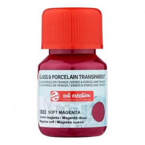 ΧΡΩΜΑ ΓΙΑ ΓΥΑΛΙ & ΠΟΡΣΕΛΑΝΗ ART CREATION TRANSPARENT 30ML 3503 SOFT MAGENTA ΧΡΩΜΑ ΓΙΑ ΓΥΑΛΙ & ΠΟΡΣΕΛΑΝΗ ART CREATION TRANSPARENT 30ML 3503 SOFT MAGENTA