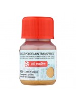 ΧΡΩΜΑ ΓΙΑ ΓΥΑΛΙ & ΠΟΡΣΕΛΑΝΗ ART CREATION TRANSPARENT 30ML 8020 CLASSY GOLD