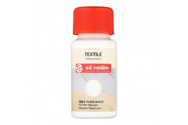 ΧΡΩΜΑ ΥΦΑΣΜΑΤΟΣ ART CREATION 50ML 1001 PURE WHITE
