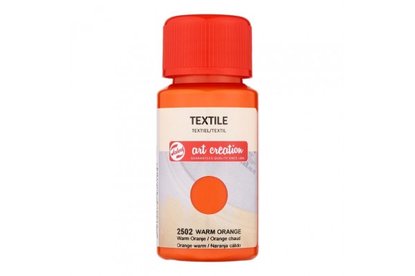 ΧΡΩΜΑ ΥΦΑΣΜΑΤΟΣ ART CREATION 50ML 2502 WARM ORANGE
