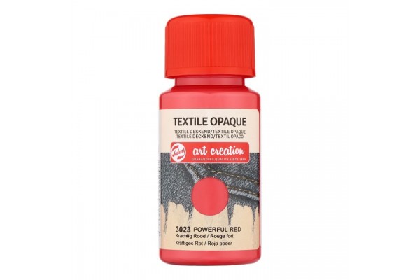 ΧΡΩΜΑ ΥΦΑΣΜΑΤΟΣ OPAQUE ART CREATION 50ML 3023 POWERFUL RED