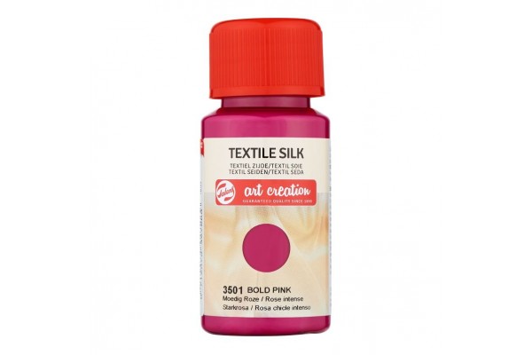ΧΡΩΜΑ ΥΦΑΣΜΑΤΟΣ SILK ART CREATION 50ml 3501 Bold Pink