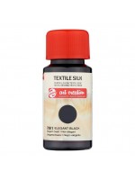 ΧΡΩΜΑ ΥΦΑΣΜΑΤΟΣ SILK ART CREATION 50ml 7001 Elegant Black