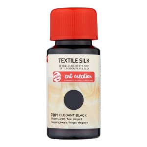 ΧΡΩΜΑ ΥΦΑΣΜΑΤΟΣ SILK ART CREATION 50ml 7001 Elegant Black ΧΡΩΜΑ ΥΦΑΣΜΑΤΟΣ SILK ART CREATION 50ml 7001 Elegant Black