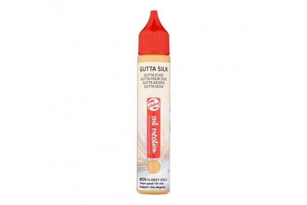 ΠΕΡΙΓΡΑΜΜΑ TEXTILE GUTTA SILK  28ml CLASSY GOLD ART CREATION TALENS