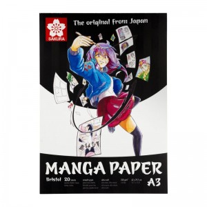 ΜΠΛΟΚ MANGA PAPER A3 20 ΦΥΛΛΑ 250g