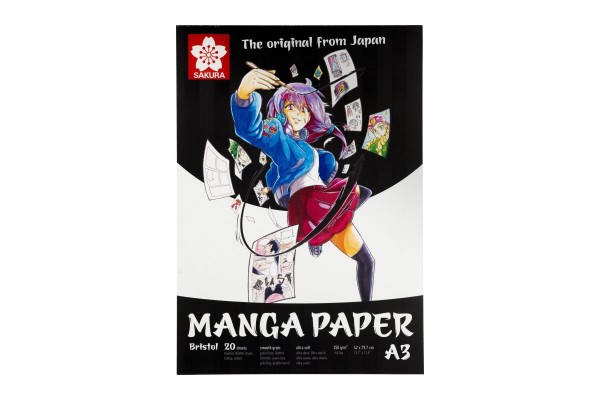 ΜΠΛΟΚ MANGA PAPER A3 20 ΦΥΛΛΑ 250g
