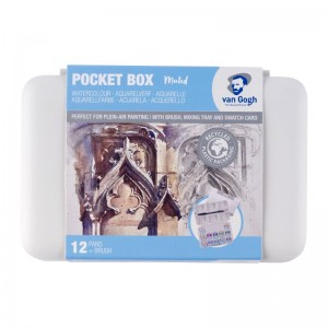 WATERCOLOUR POCKET BOX VAN GOGH ΣΕ ΠΑΣΤΙΛΙΕΣ 12ΤΕΜ Muted selection