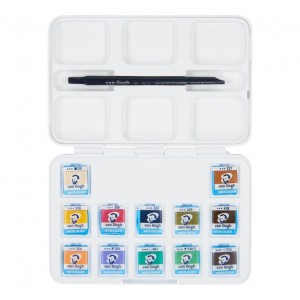 WATERCOLOUR POCKET BOX VAN GOGH ΣΕ ΠΑΣΤΙΛΙΕΣ 12ΤΕΜ Muted selection