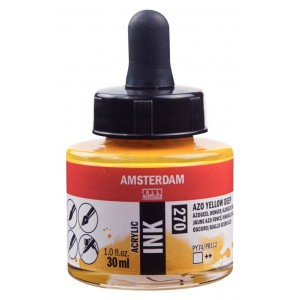 ΜΕΛΑΝΙ INK AMSTERDAM 30ml 270 AZO YELLOW DEEP ΜΕΛΑΝΙ INK AMSTERDAM 30ml 270 AZO YELLOW DEEP