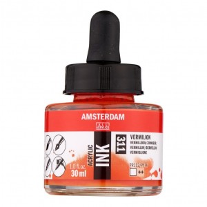 ΜΕΛΑΝΙ INK AMSTERDAM 30ml 311 VERMILION ΜΕΛΑΝΙ INK AMSTERDAM 30ml 311 VERMILION