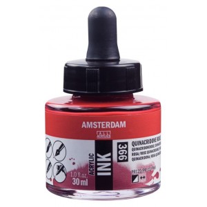 ΜΕΛΑΝΙ INK AMSTERDAM 30ml 366 QUINAROSE ΜΕΛΑΝΙ INK AMSTERDAM 30ml 366 QUINAROSE