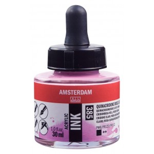 ΜΕΛΑΝΙ INK AMSTERDAM 30ml 385 QUINACRIDONE ROSE LIGHT ΜΕΛΑΝΙ INK AMSTERDAM 30ml 385 QUINACRIDONE ROSE LIGHT