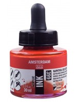 ΜΕΛΑΝΙ INK AMSTERDAM 30ml 399 NAPHTHOL RED DEEP